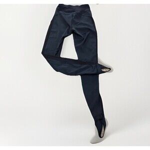 Lululemon Leggings Womens Size 6 ? Blue  Nulu Stirrup Mesh Panel Dance Yoga Pant